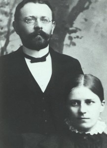 Martin Weigel mit seiner Frau; Foto: Landeskirchenarchiv Nbg. 