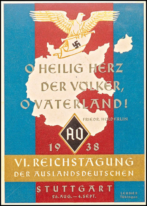 NS-Plakat zum Auslandsdeutschtum