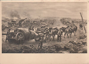 Schlachtenbild von Hans Böhme (Postkarte)