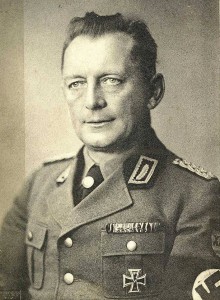 RAD-Generalarbeitsführer Fritz Schinnerer besuchte das Rothenburger Lager