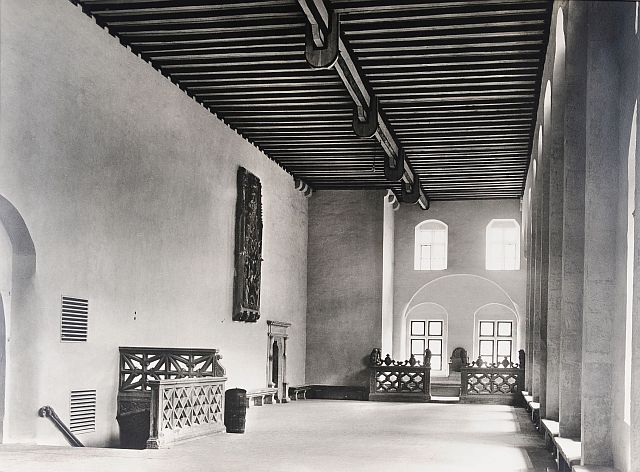 Der 1934 renovierte Kaisersaal,Tagungsstätte der Gesellschaft für fränkische Geschichte 1934 in Rothenburg