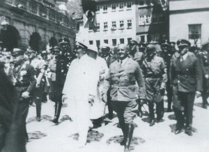 Göring und Streicher in Rothenburg, 1946 wurden beide hingerichtet