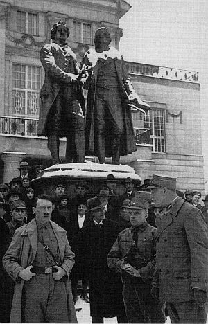 Hitler, Frick, Sauckel in Weimar 1931